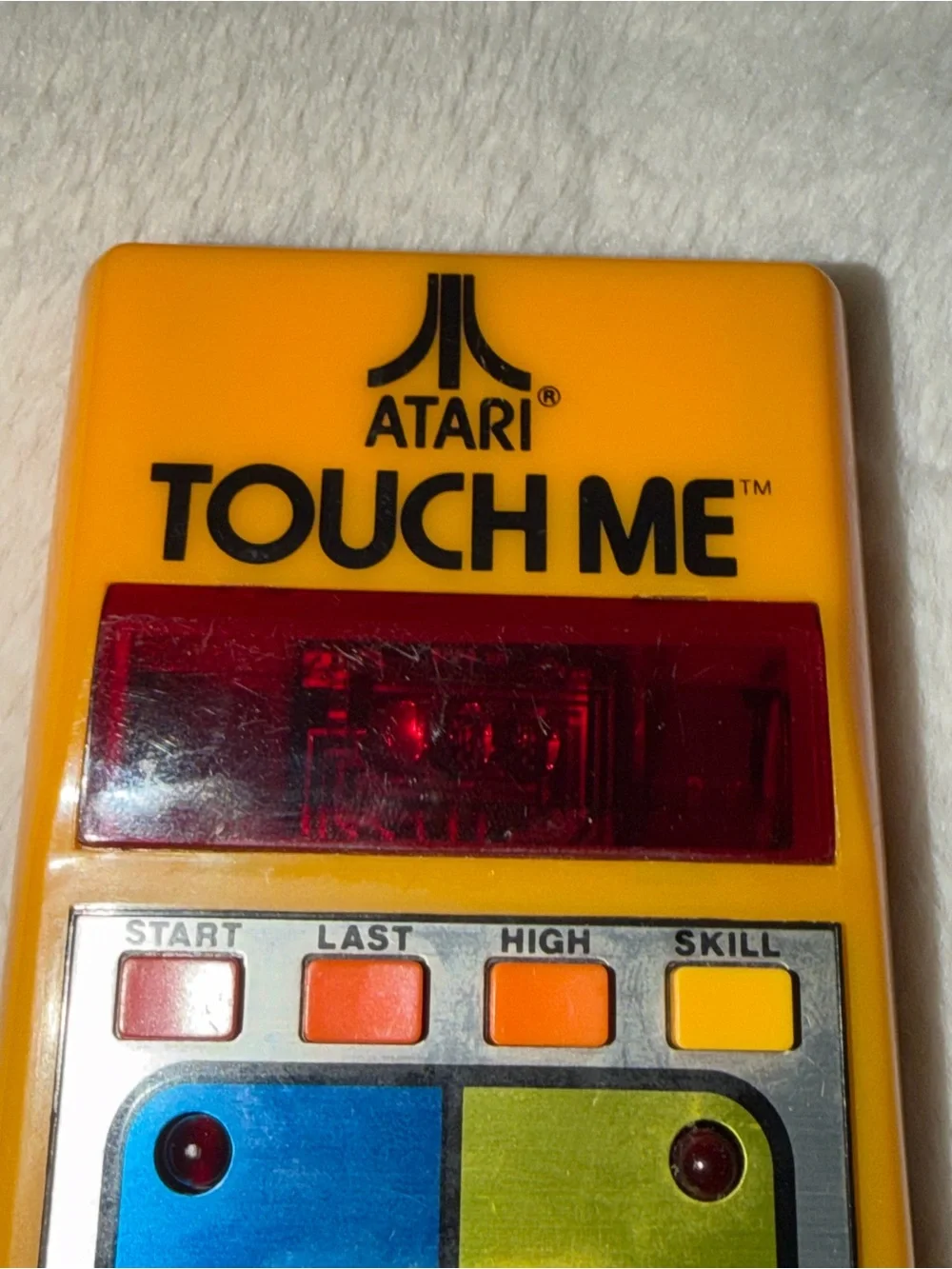 Atari Touch Me Handheld Electronic Video Game Toy Vintage Classic Tested Works G